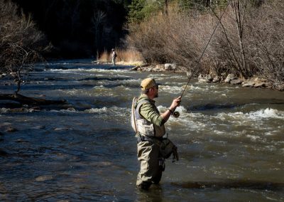 Fly Fishing Villanueva State Park, New Mexico