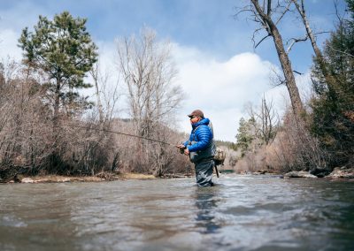 Fly Fishing Villanueva State Park, New Mexico